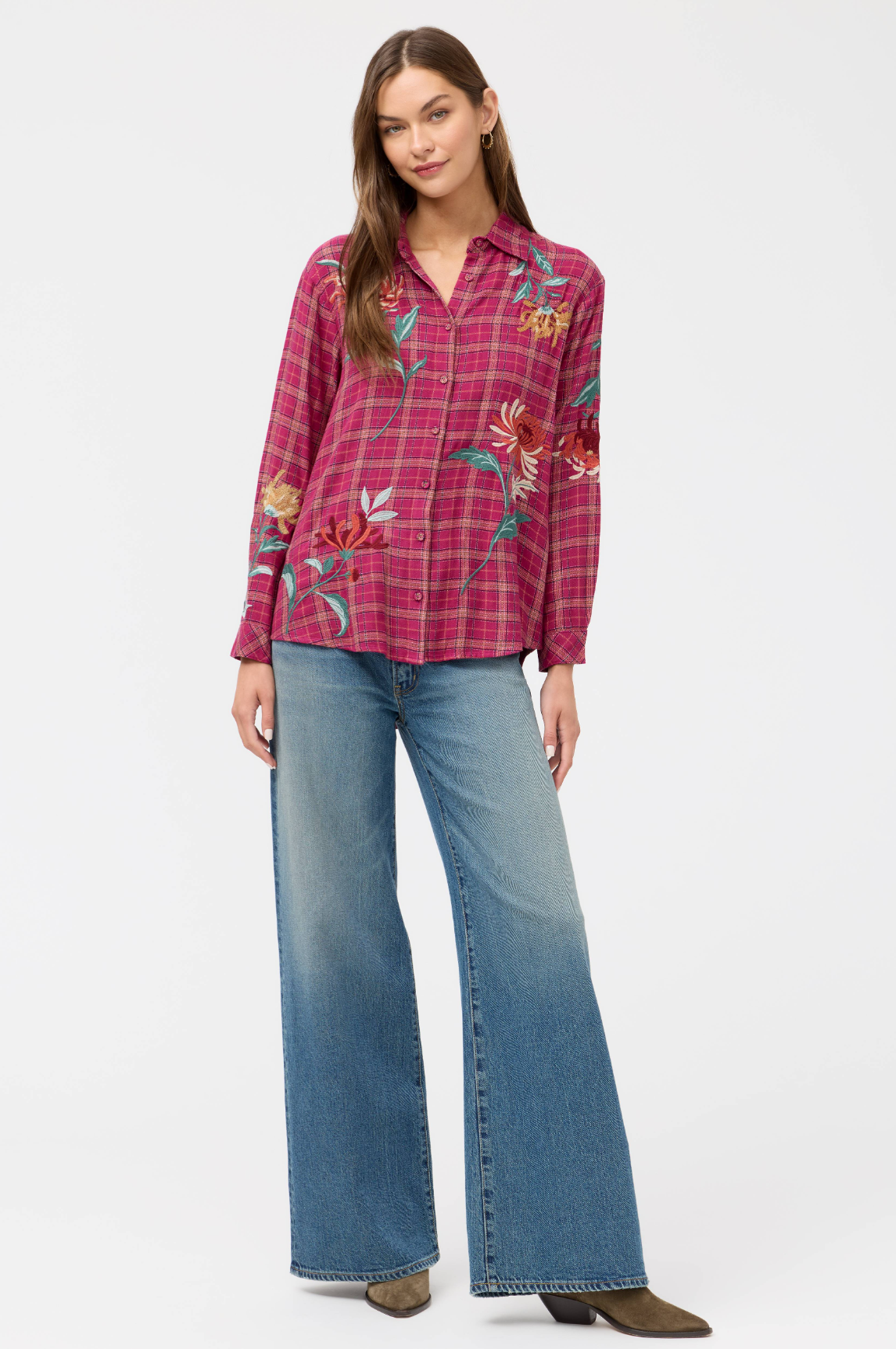 Oversized Shirt Tunic - Weslie