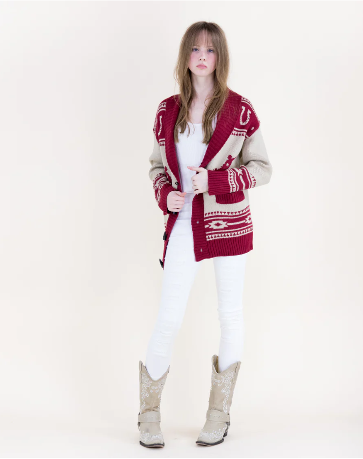 Rodeo Desert Shawl Collar Cardigan