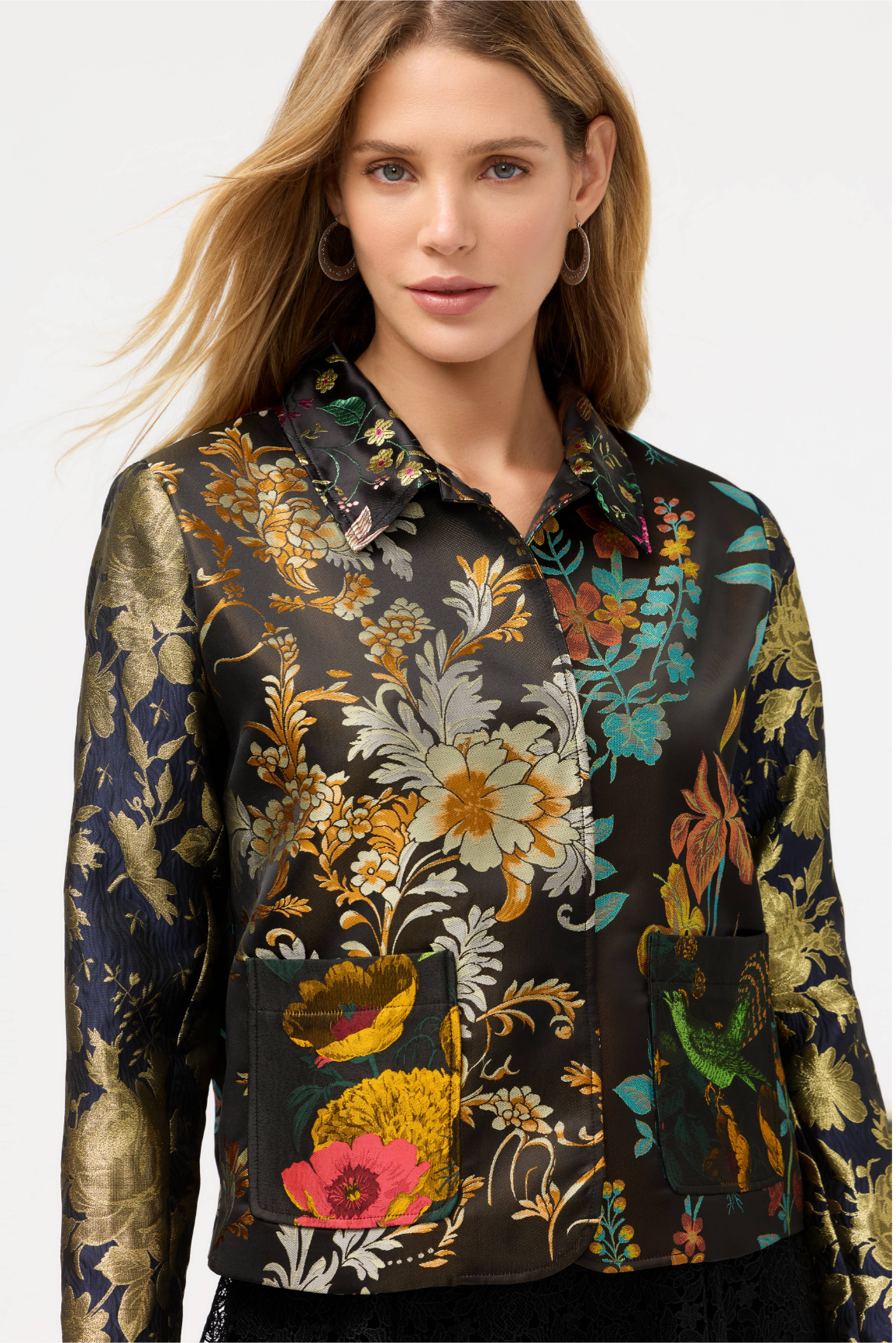 Limited Edition Jacquard Cropped Jacket