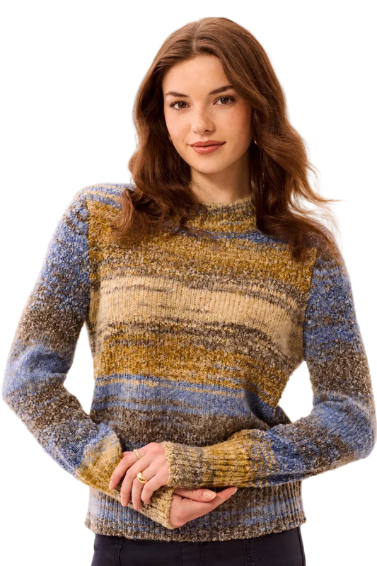 Long Sleeve Mock Neck Sweater