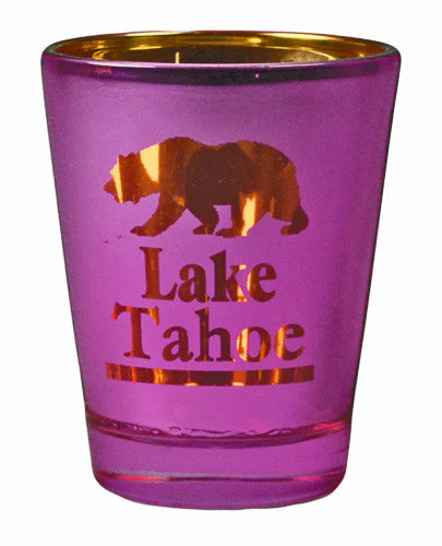 Shotglass - Metallic w/Bear Lake Tahoe