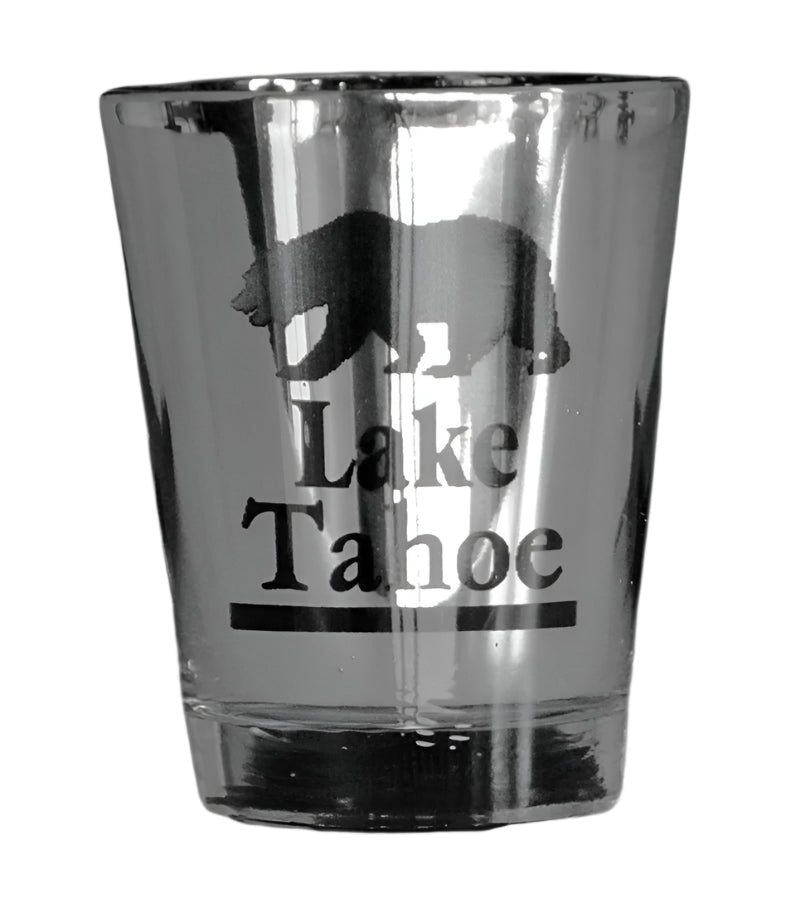 Shotglass - Metallic w/Bear Lake Tahoe