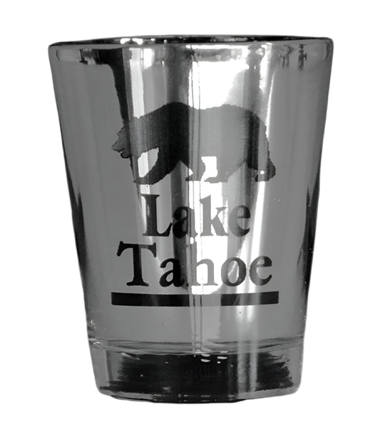 Shotglass - Metallic w/Bear Lake Tahoe