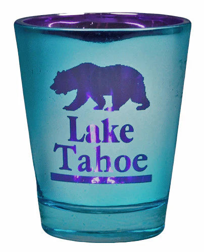 Shotglass - Metallic w/Bear Lake Tahoe