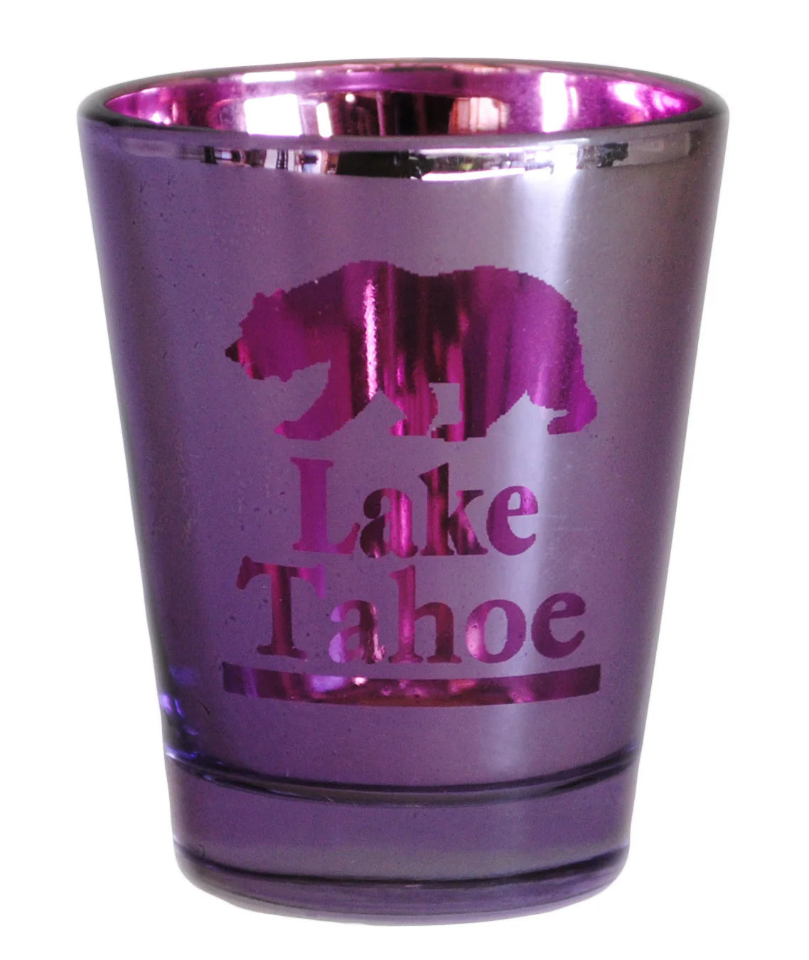 Shotglass - Metallic w/Bear Lake Tahoe