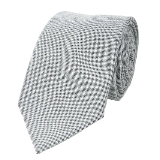 2.5" 100% Cotton Solid Slim Tie