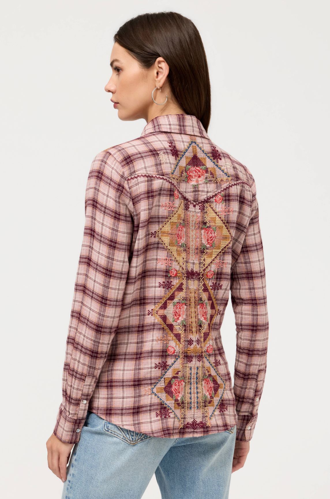 Western Plaid Shirt - Isadora