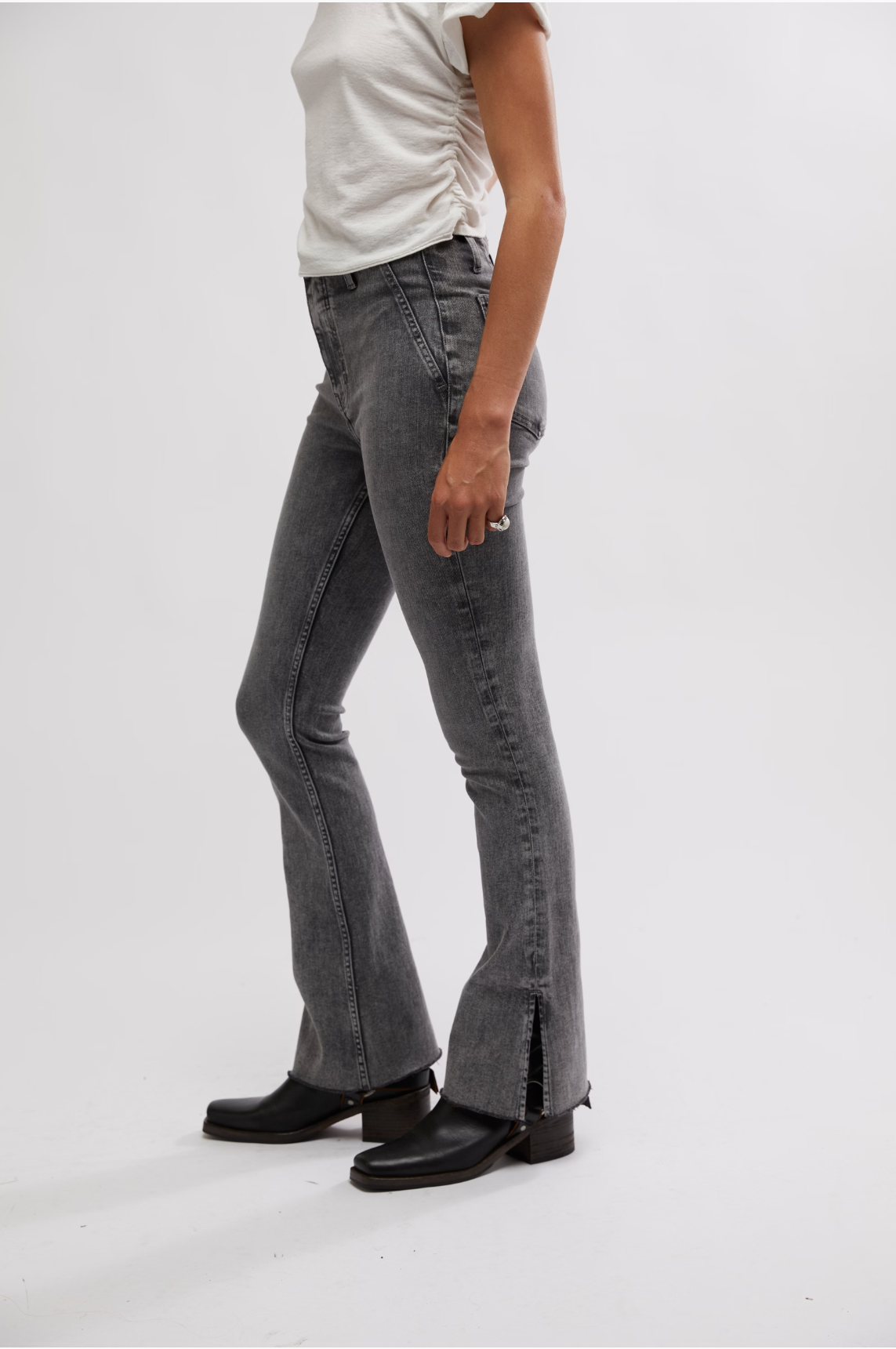 Level Up Slit Bootcut Jeans