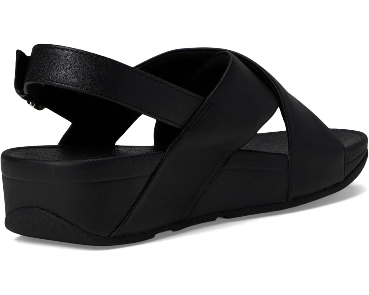 LULU Adjustable Leather Back-Strap Sandals