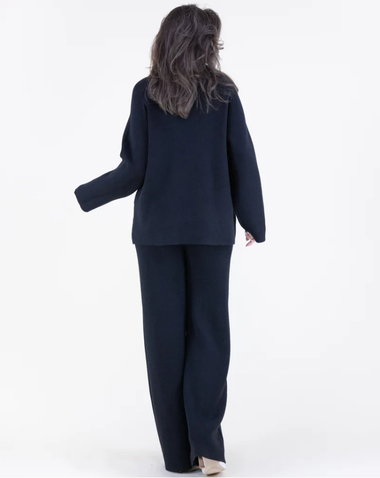 Warm Stand Up Collar Loose Fit Sweater