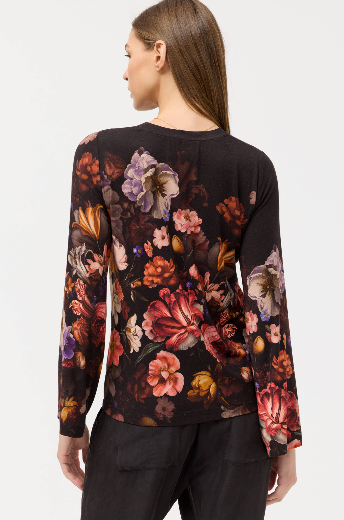 The Janie Favorite Flare Sleeve Crew Neck - Beckett