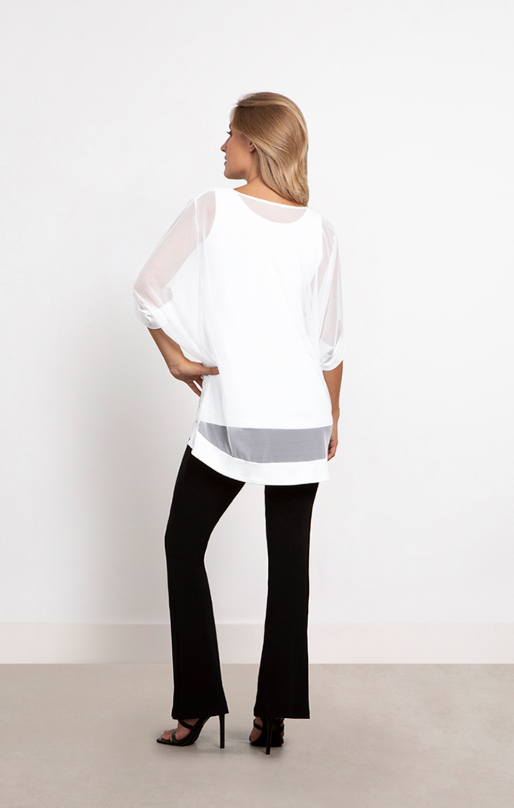 C - Mesh Boxy Tunic