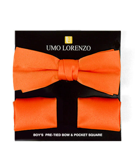 Pre-Tied Bow Tie and Hanky Set