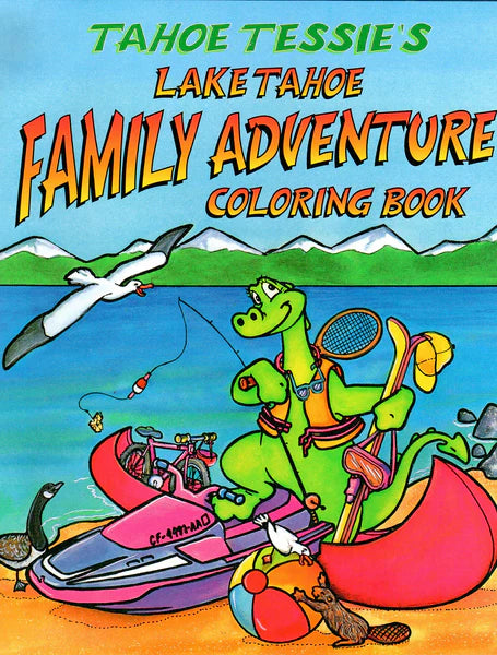 Book - Tahoe Tessie Coloring Book