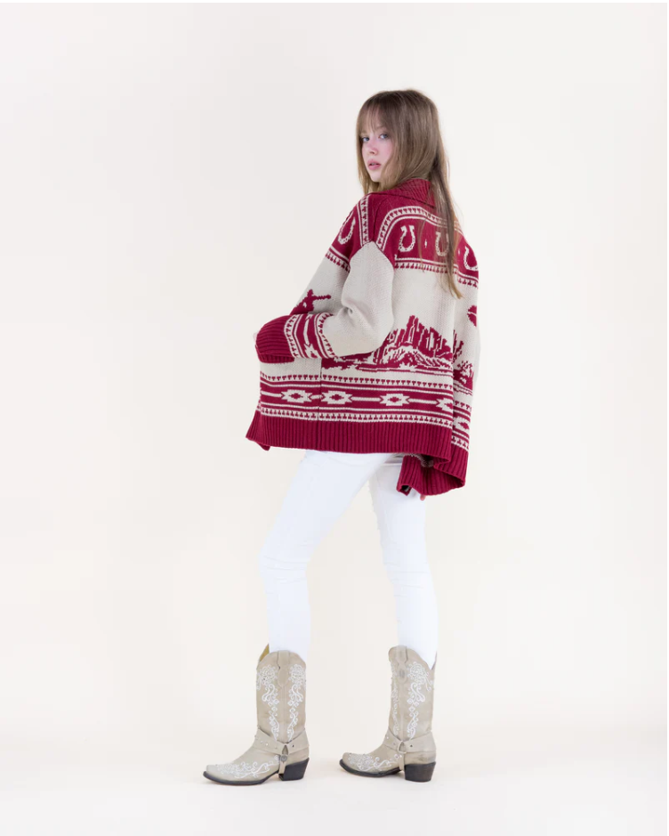 Rodeo Desert Shawl Collar Cardigan