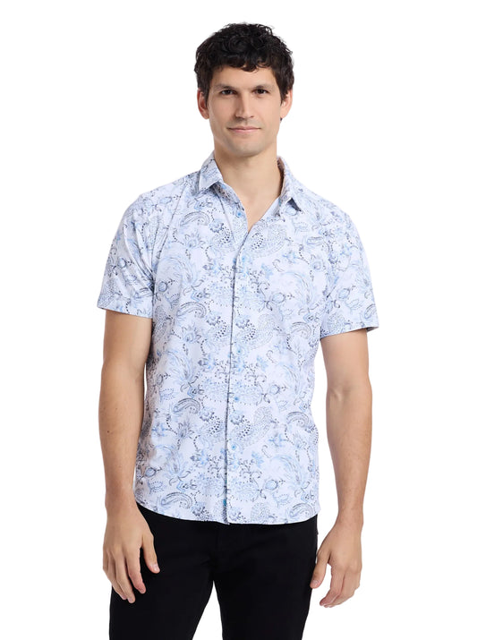 Bascobel S/S Sleeve Button Down Shirt