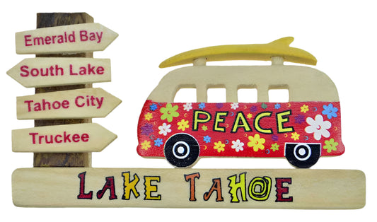 Magnet - Peace Van Lake Tahoe
