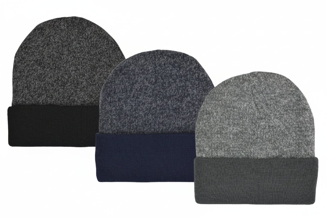 Fleece Lined Knit Hat