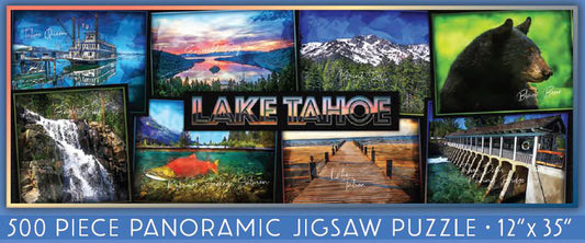 Puzzle Pano Collage Lake Tahoe