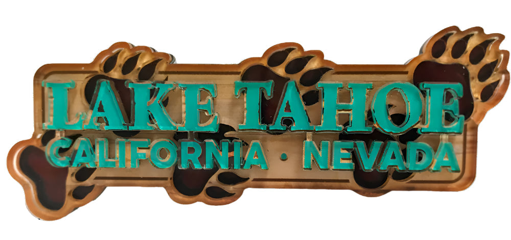 Magnet - Bear Claw Tracks Lake Tahoe