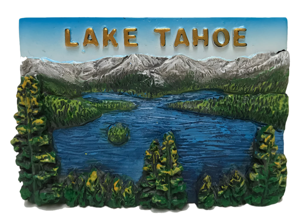 Magnet - 3D Emerald Bay Resin