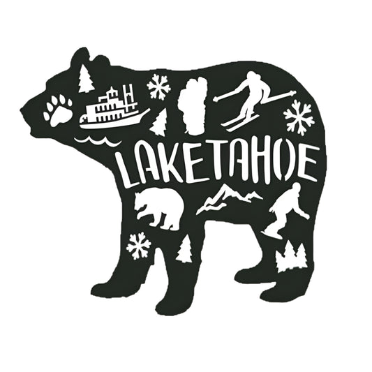 Magnet - Lake Tahoe Metal Cut Out