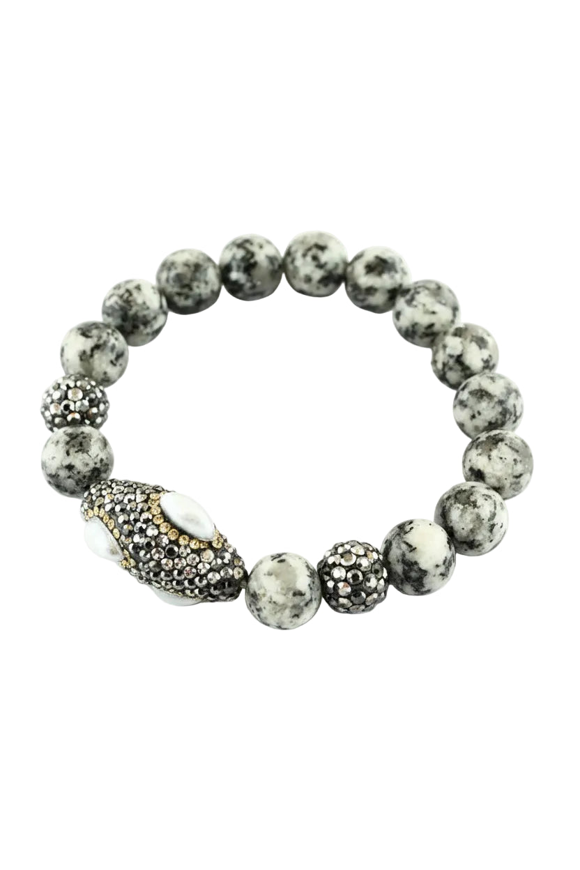 Beaded Bracelet with Stones