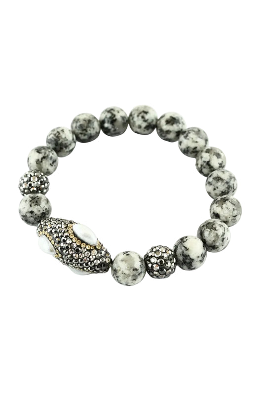 Beaded Bracelet with Stones