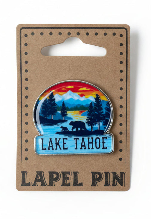 Pin - Sunset Reflection Lake Tahoe