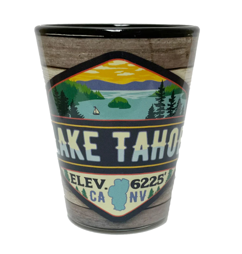 Shotglass - Lake Tahoe Badge