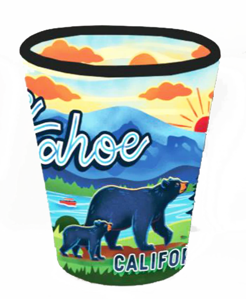 Shotglass - Whimsy Art Lake Tahoe