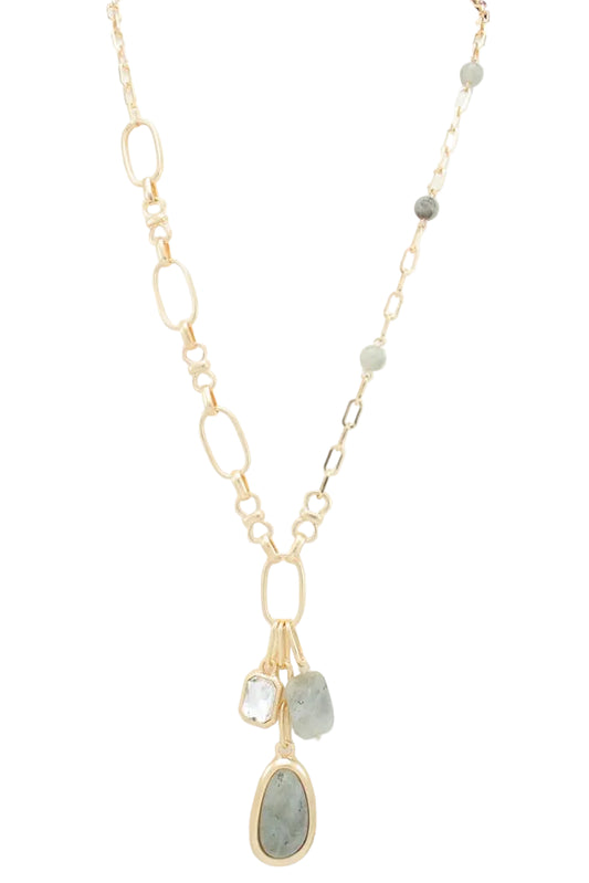 Chain Necklace with Pendants