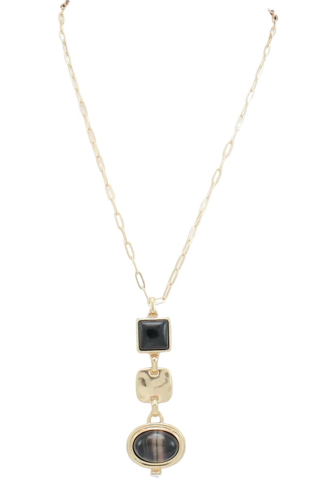 Chain Necklace with Pendants