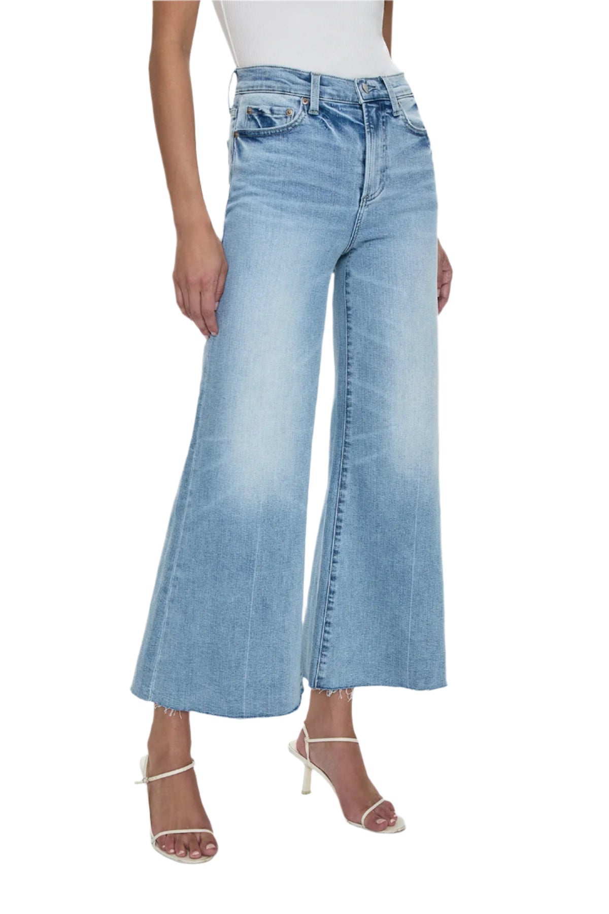 Izzy Mid Rise Wide Jean