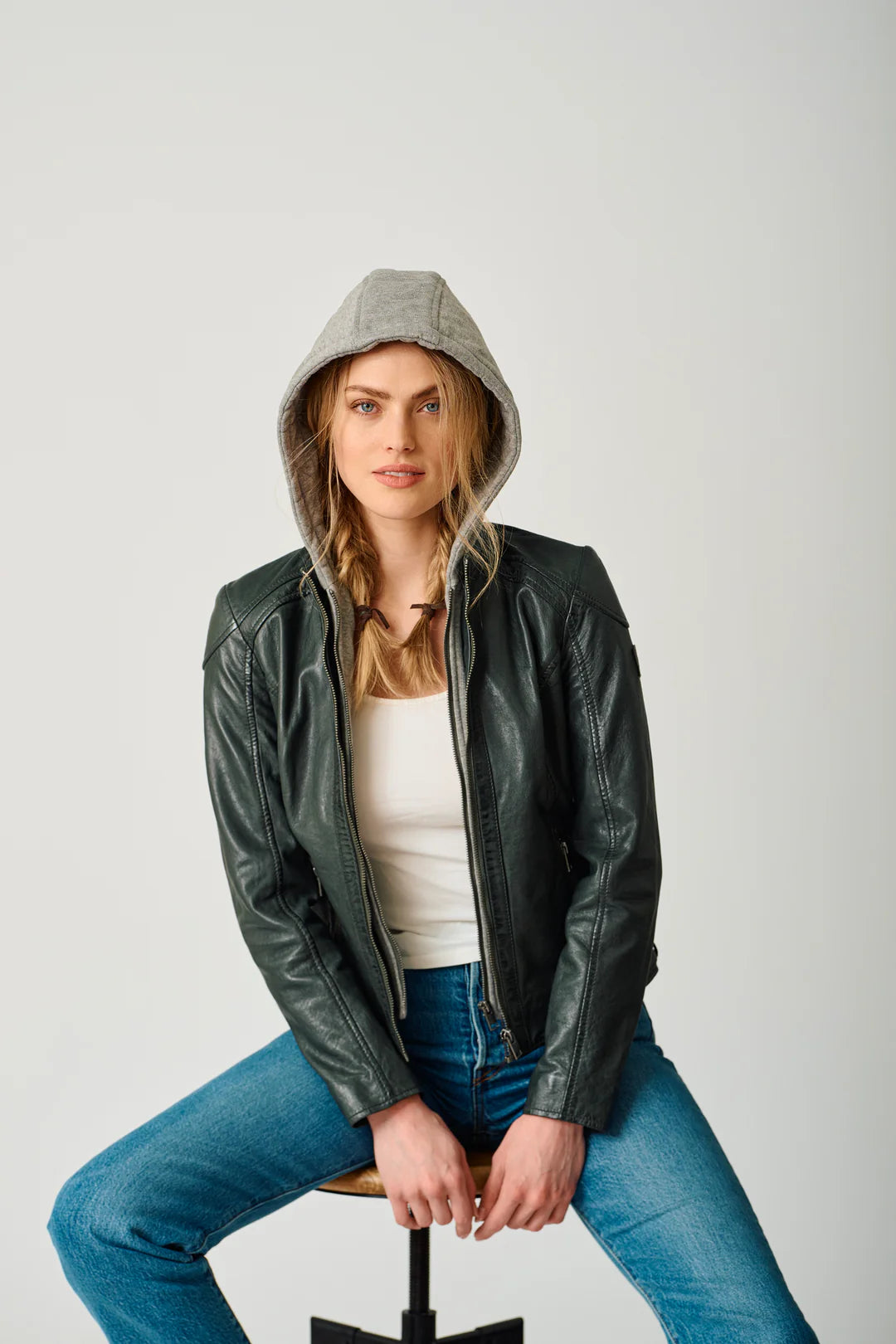 Alice RF Leather Jacket