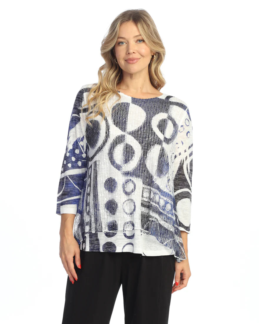 Sublimation Contrast Tunic, Dottie