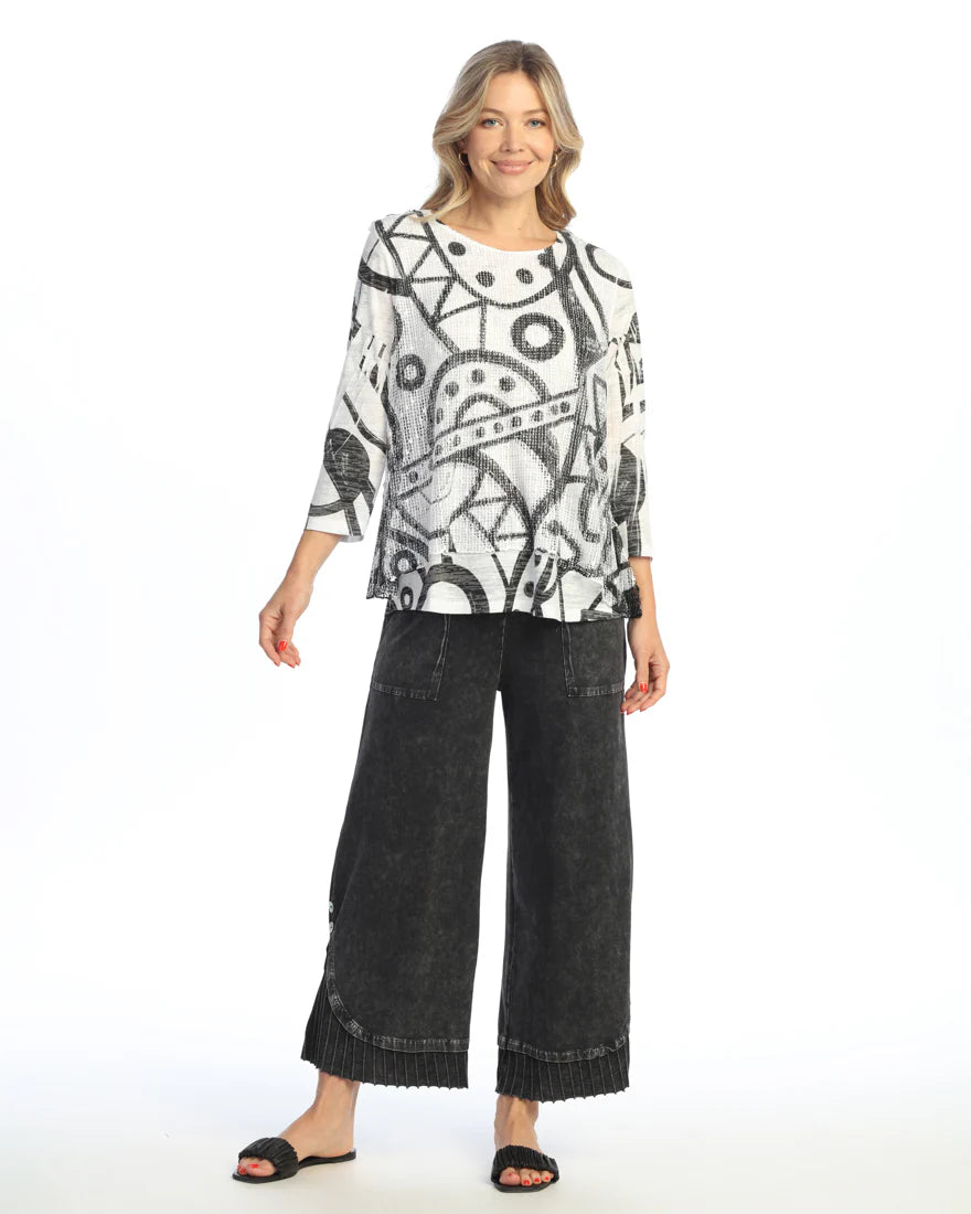 Sublimation Contrast Tunic, Cay