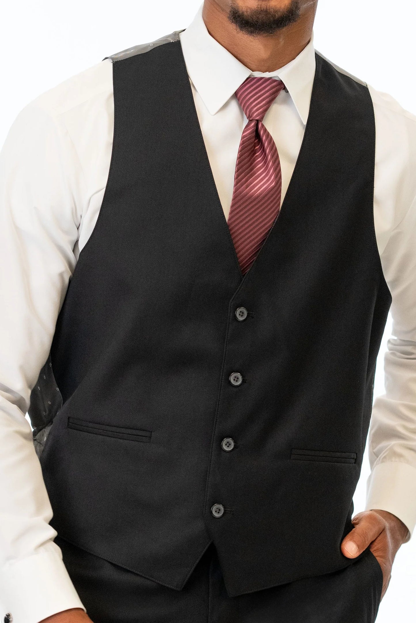 Black Fullback Vest by Couture 1910