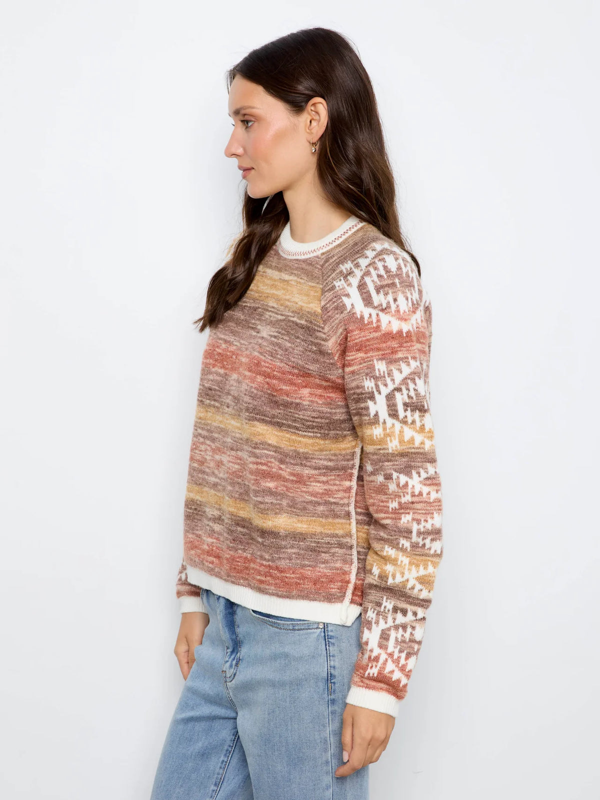 Double Layers Reversible Sweater