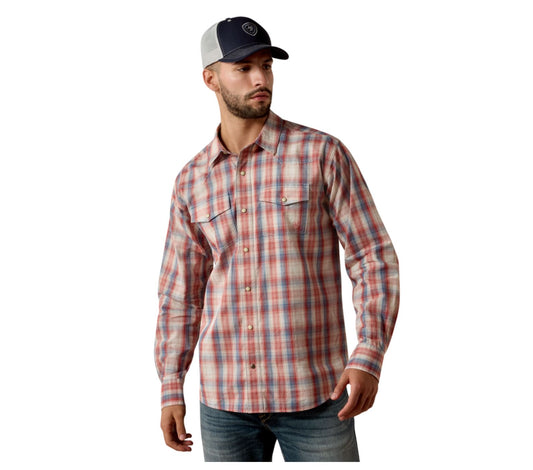 MNS Retro Hodge Fitted Snap Shirt