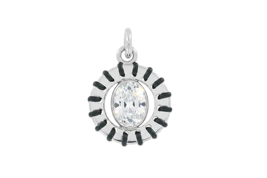 Cami Leather Wrap Pendant