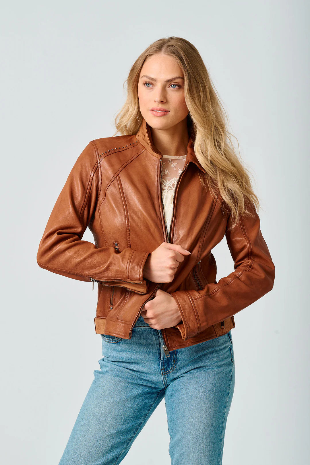 Sunny 2 Nappa Back Detail Jacket