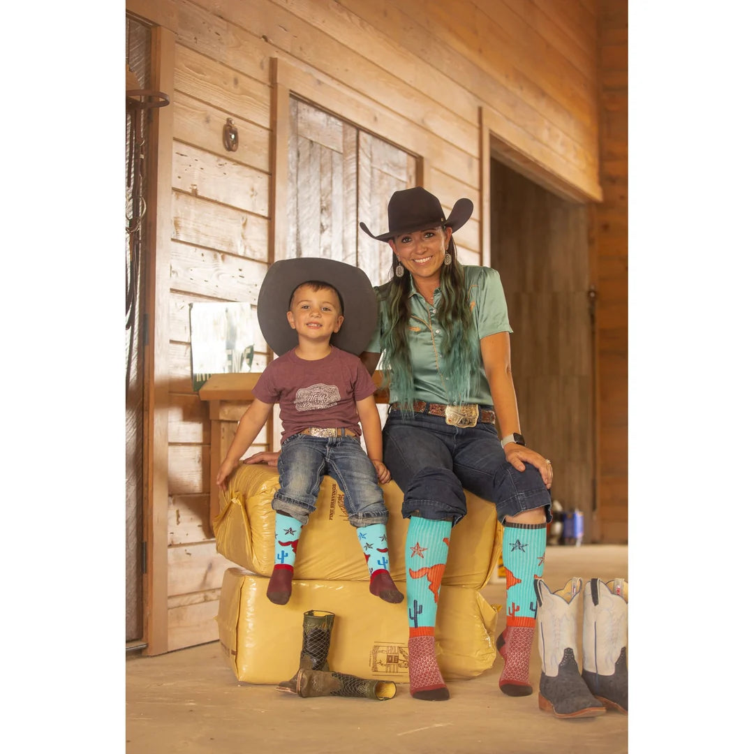 Sunset Rodeo Performance Boot Socks