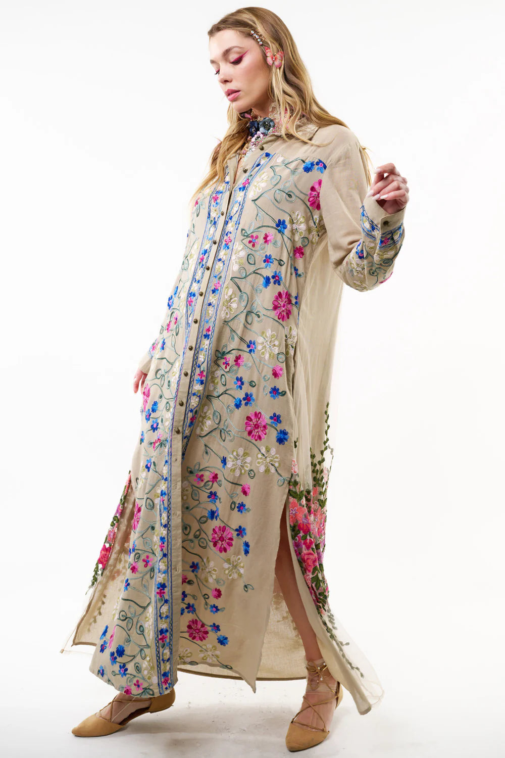 Kensington Gardens Maxi Duster