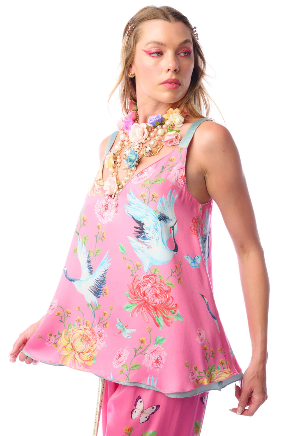 The Legend of The Crane Reversible Cami