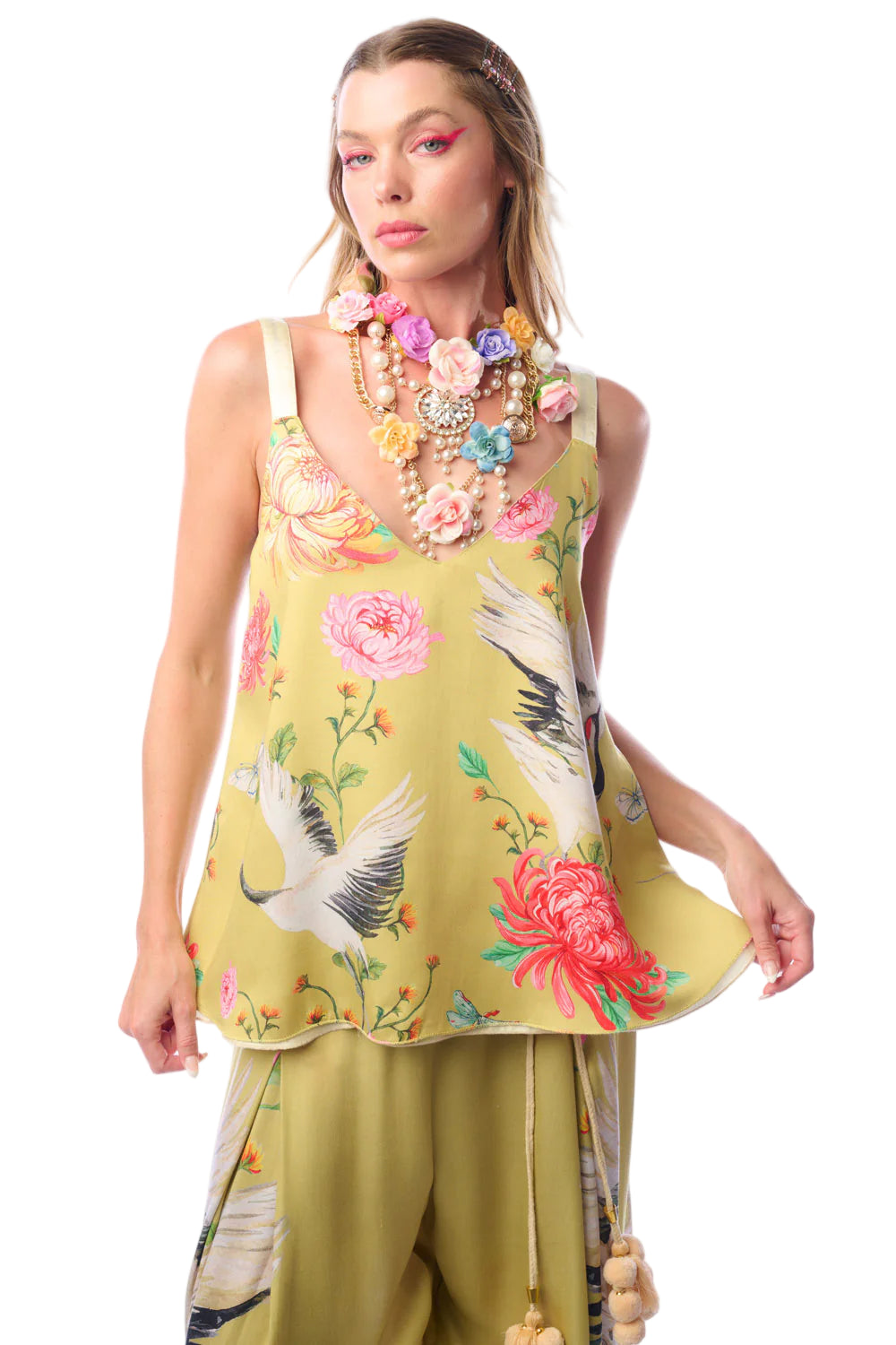 The Legend of The Crane Reversible Cami