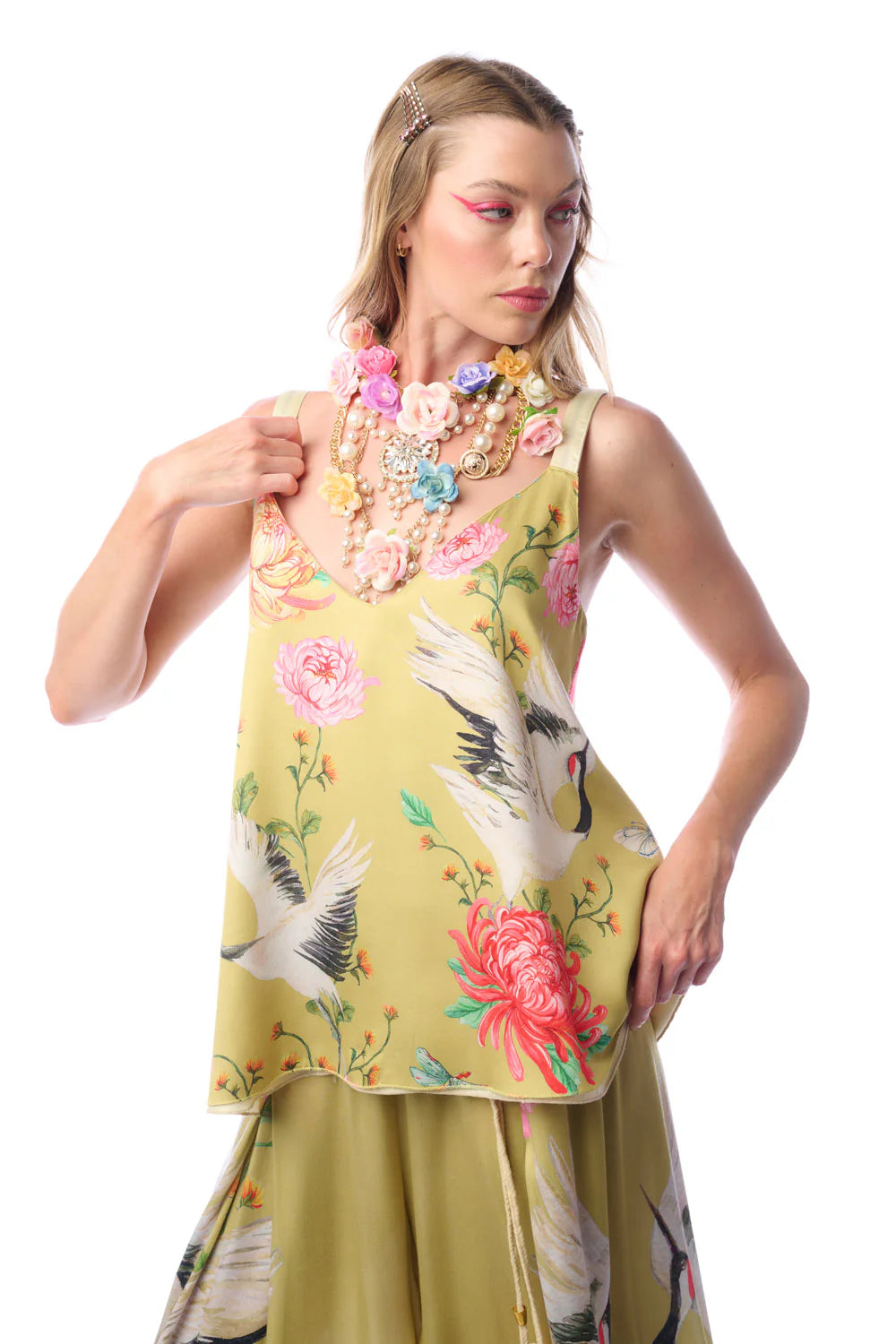 The Legend of The Crane Reversible Cami