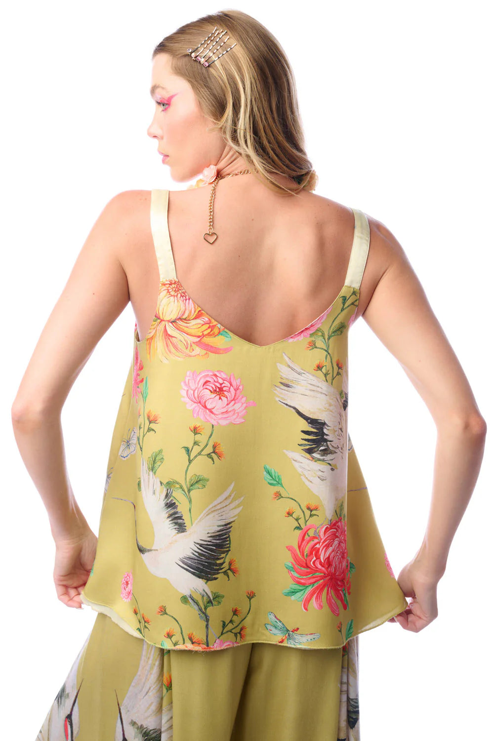 The Legend of The Crane Reversible Cami