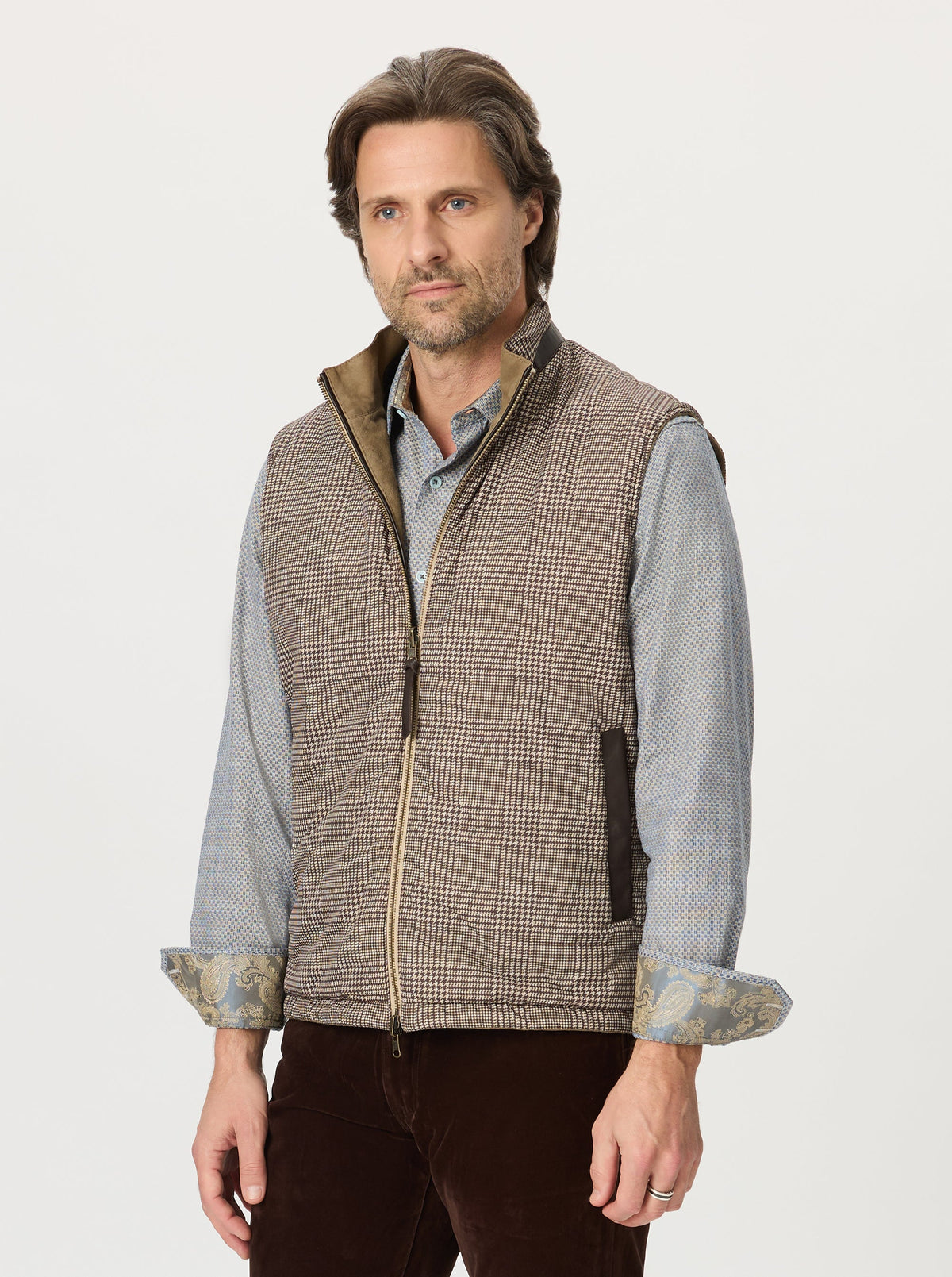 Cauthorne Leather Vest