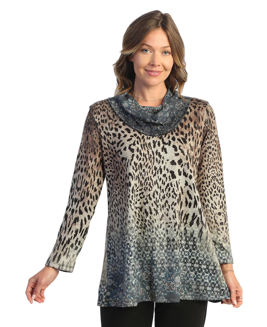 Cowl Neck Tunic - Cleo